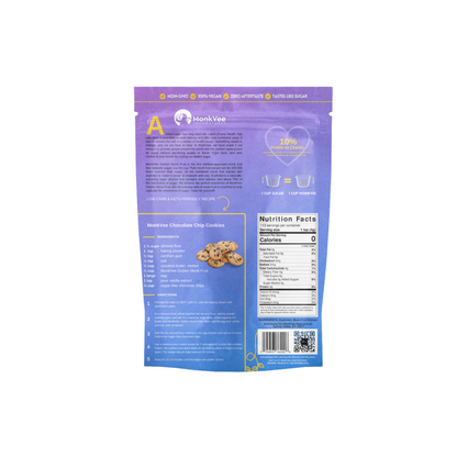 Monk Fruit Sugar | Contains Erythritol, 100% Natural, Zero Calories