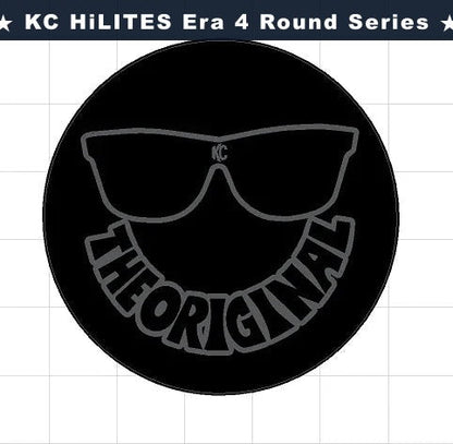 KC HiLITES Era 4 ROUND Series Light Cover Overlays - Universal