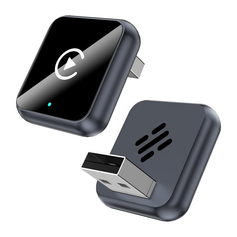 2025 Wireless Carplay Adapter for Iphone/Android - Fast Connection,No Latency,Hands-Free Call Wireless Adapter Electronic Charger Carplay Dongle