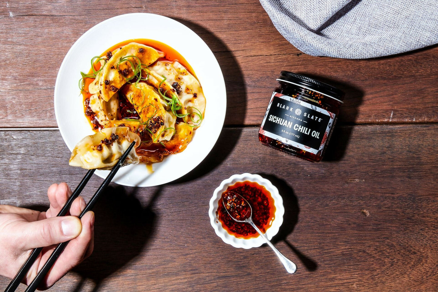 Blank Slate Sichuan Chili Oil Jar - 12 jars x 6oz case