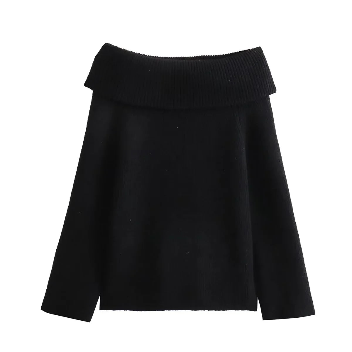 Women's Solid Color Pullover Sweater