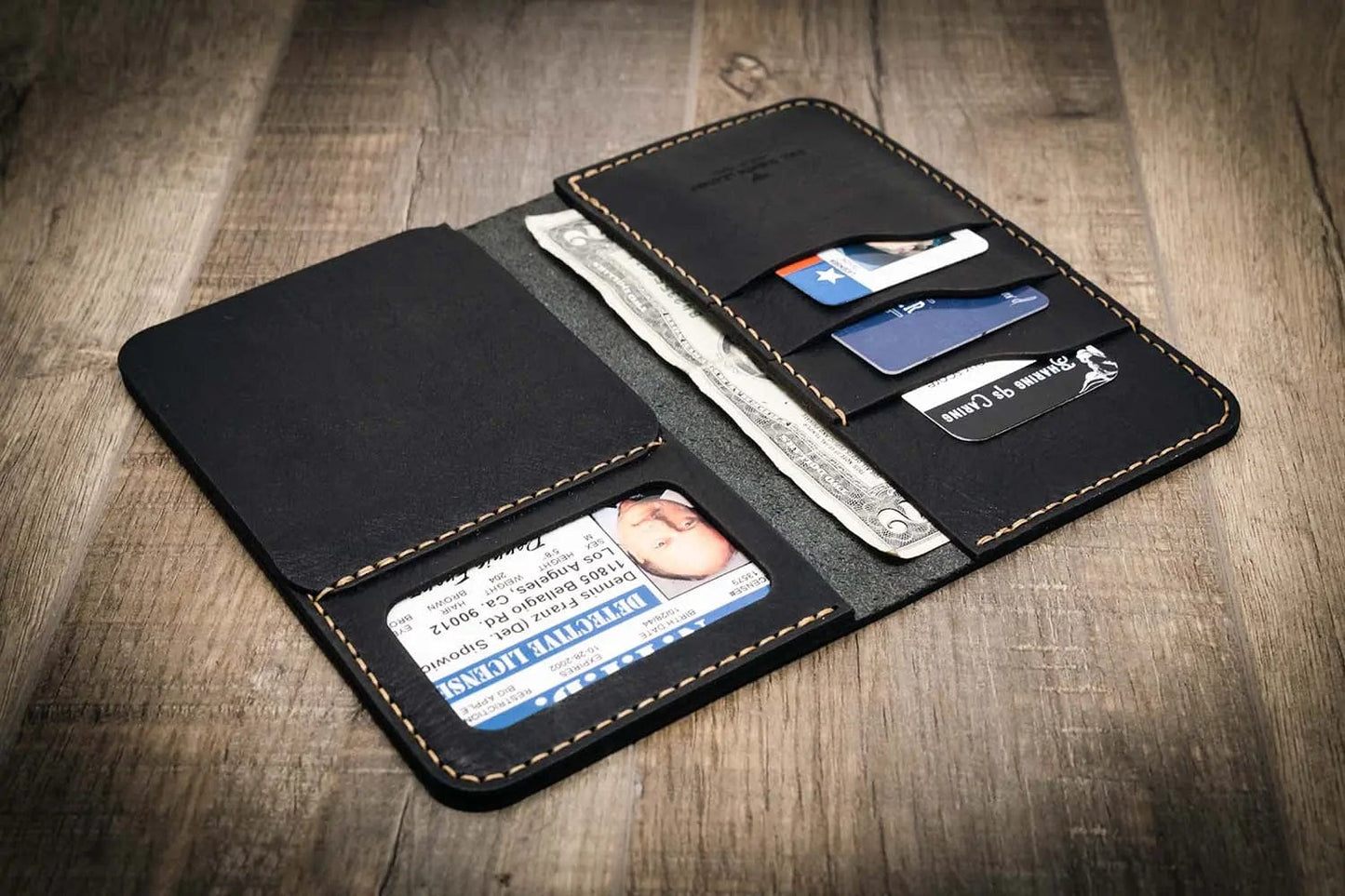 Badge Long Wallet