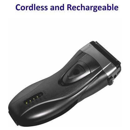 Optimus Cordless Rechargeable LED Shaver with Pop-Up Trimmer