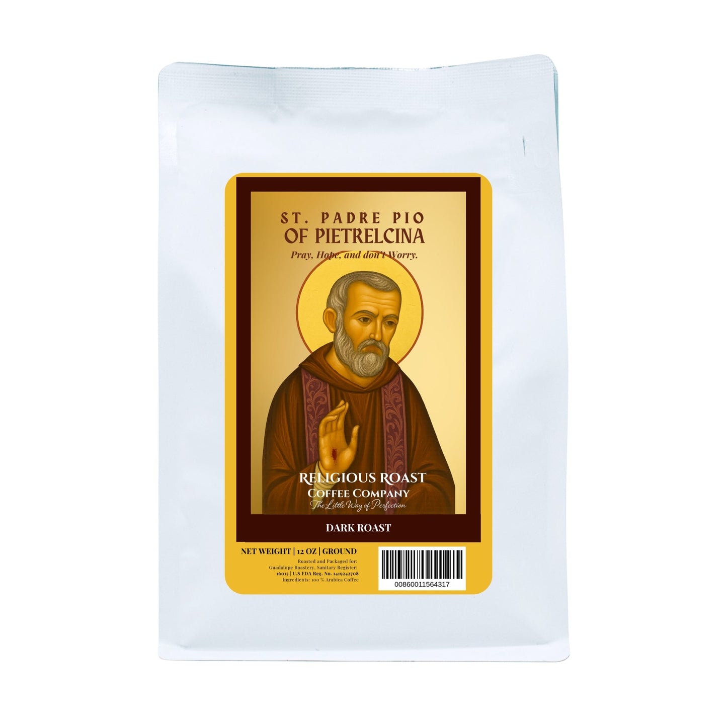 Padre Pio | Saint Father Pio of Pietrelcina | Dark Roast