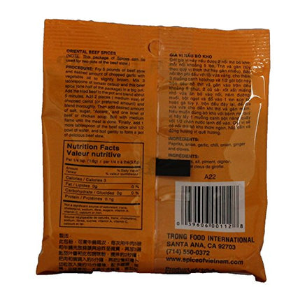 Oriental Vietnamese Beef Stew Spices Seasoning - Gia Vi Nau Bo Kho