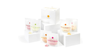 TikTok Viral - ISSEI Mochi Gummies, Award-Winning Japanese Chewy Candy | Rainbow Variety 6-Pack (1.76oz)