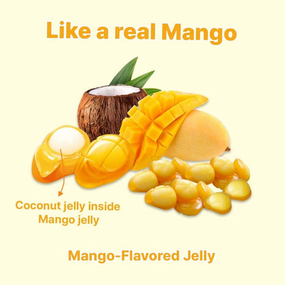 Viral on TikTok Korean Fruit Jelly Candy - 5 Flavor Mix - Chewy Gummy Snacks