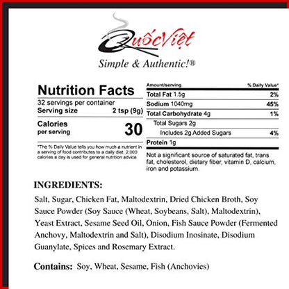 Quoc Viet Foods - Wonton Soup Base 10oz Cot Sup Hoanh Thanh Brand