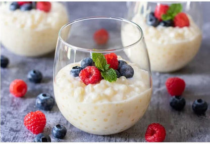 Small Tapioca Boba Pearls (Sago Balls) from Cassava -Translucent & Flavor-Absorbent - Ideal for Soup or Sauce Thickening