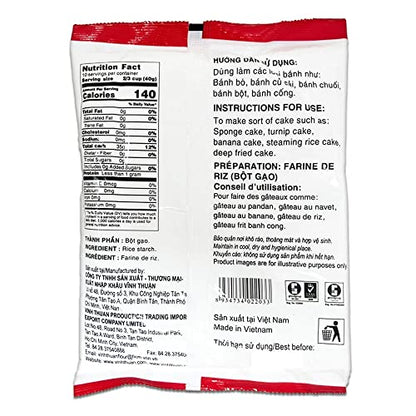 Vinh Thuan — Rice Starch — Gluten Free — Bot Gao, 1 Bag (14.1 oz)