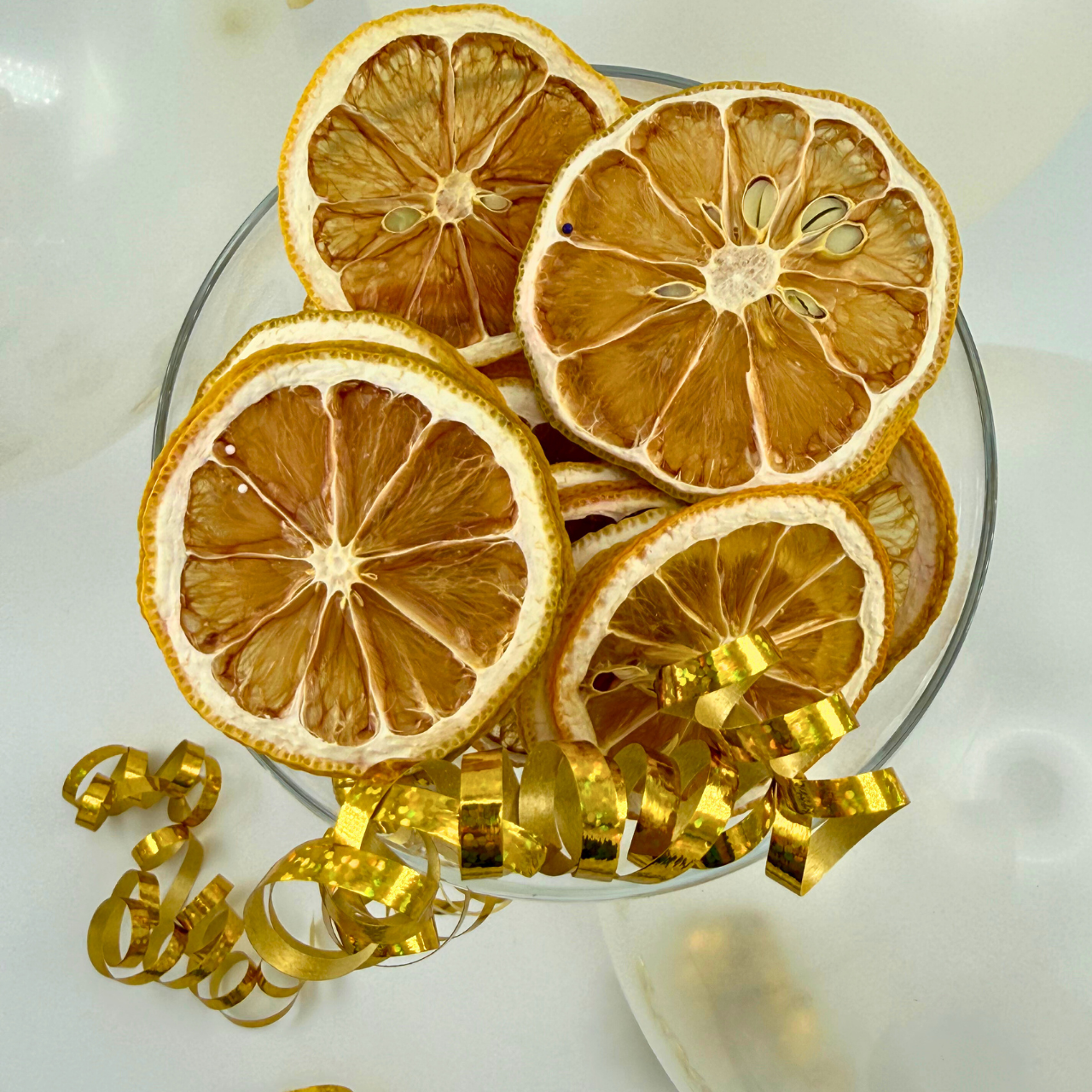 Dehydrated Lemon Slices | Dried Lemons for Bar & Decor