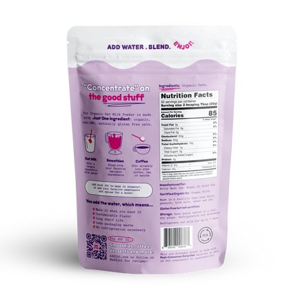 Instant Organic Oat Milk, 2-Pack by JOI