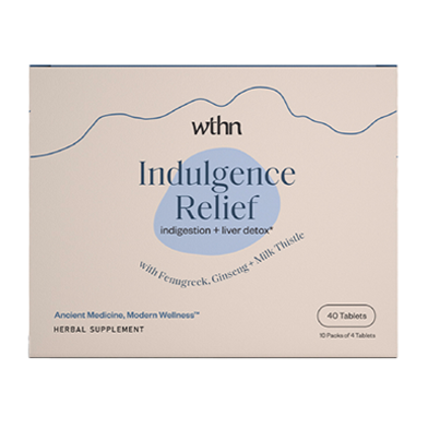 wthn - 'Indulgence Relief' Herbal Supplement (40CT)