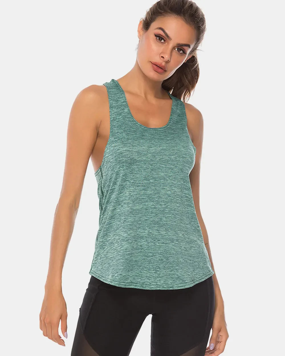 JupiterGear Scoop-Neck Long Tank Top