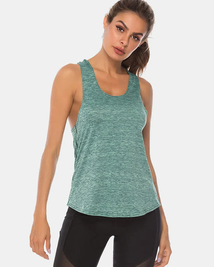 JupiterGear Scoop-Neck Long Tank Top