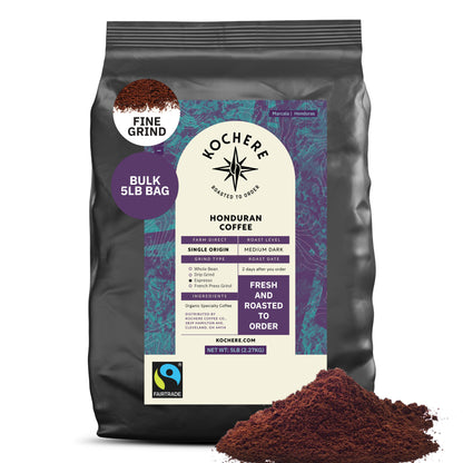 Kochere Coffee Honduran Marcala Organic Medium Roast - Caramel, Spice, Brown Sugar Notes