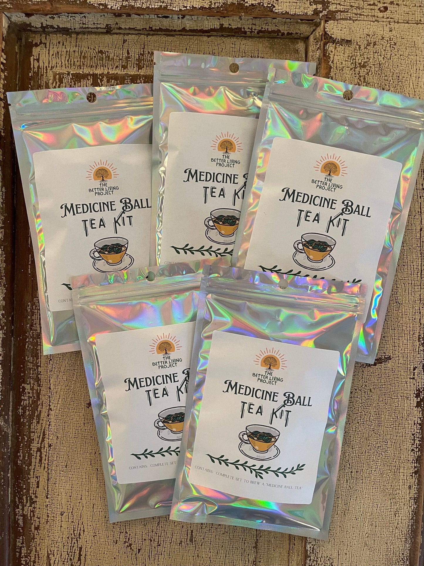 Medical Ball Tea Kits- Soothing for cough and congestion