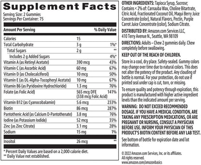 Andy Anand Chocolatier Sugar Free Multivitamin Gummies, Strawberry, Mango, Pineapple, and Peach 50 Gummies, 50 Day Supply, Pack of 1