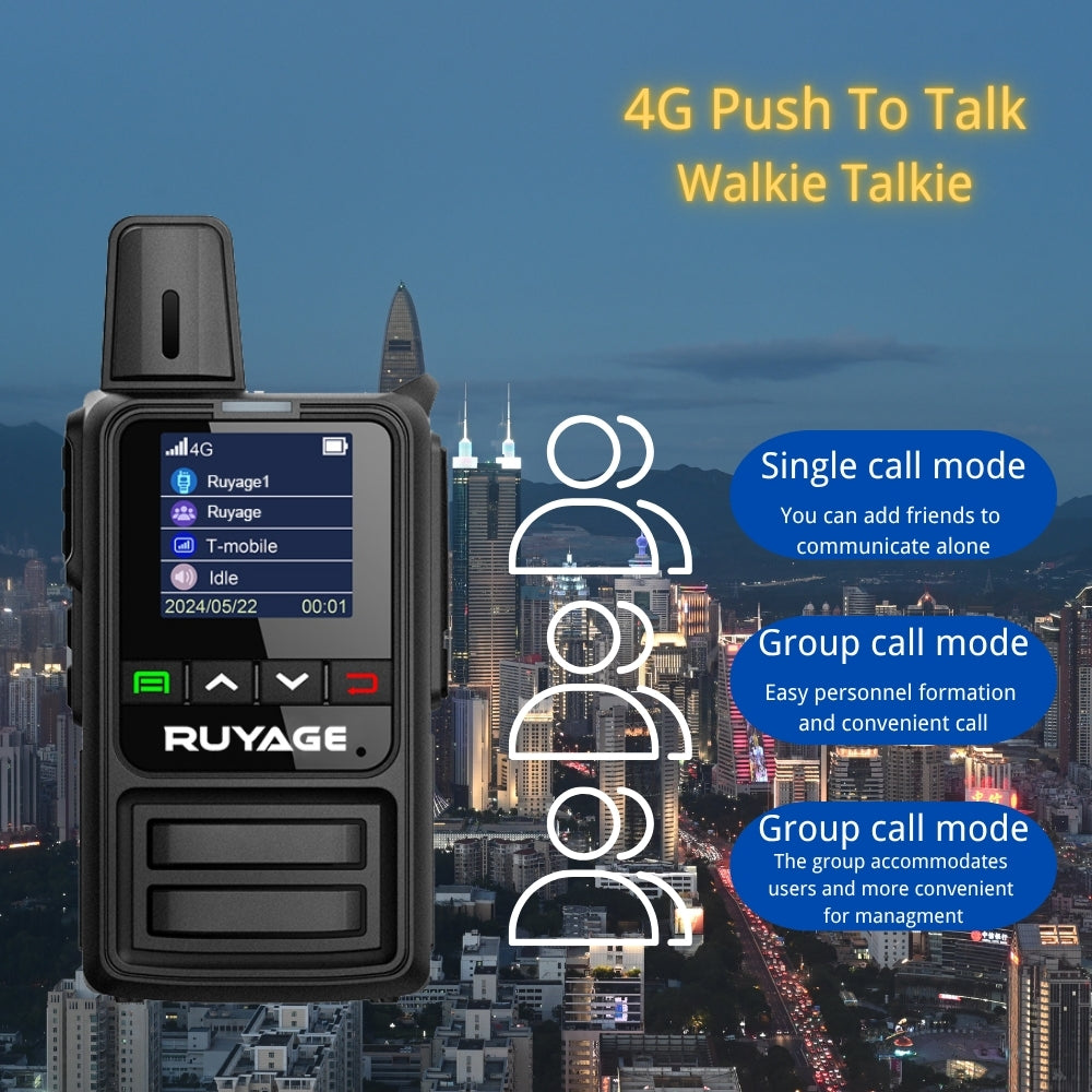 Ruyage Radio Nationwide PTT Walkie-Talkie(R2)