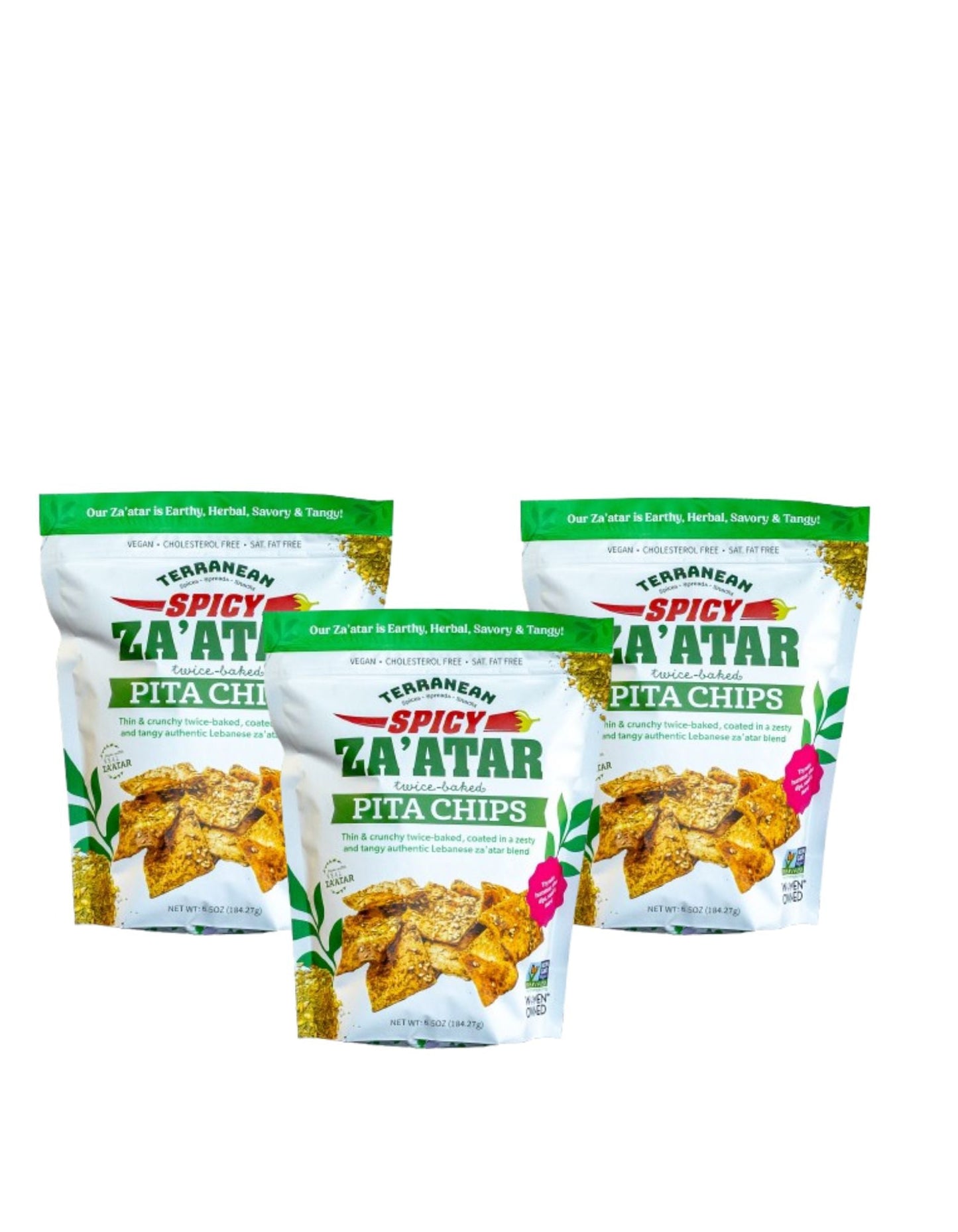 Pita Chips THREE PACK - Please select your flavors!