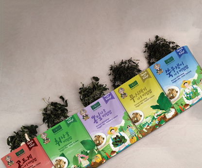 8 Variety Dried Namul Set 🌿🍚