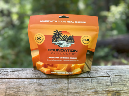 FOUNDATION Outdoors Cheddar Cheese Bites