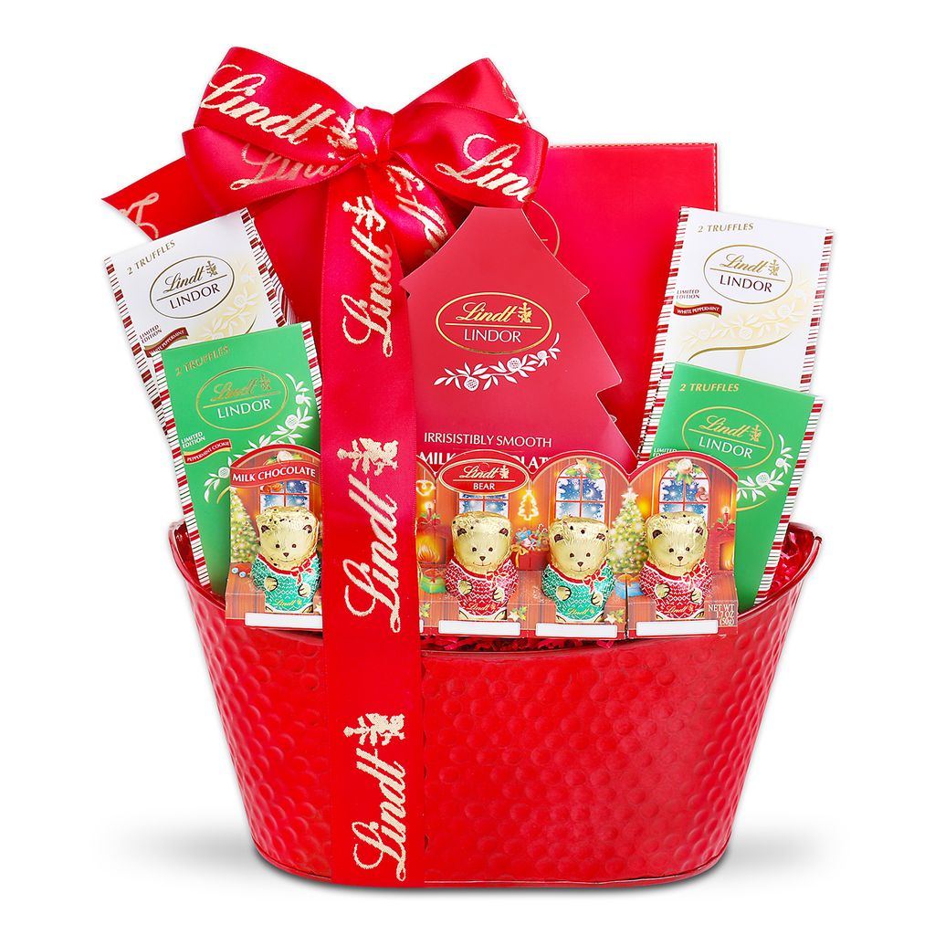 Lindt Holiday Delights Gift Basket