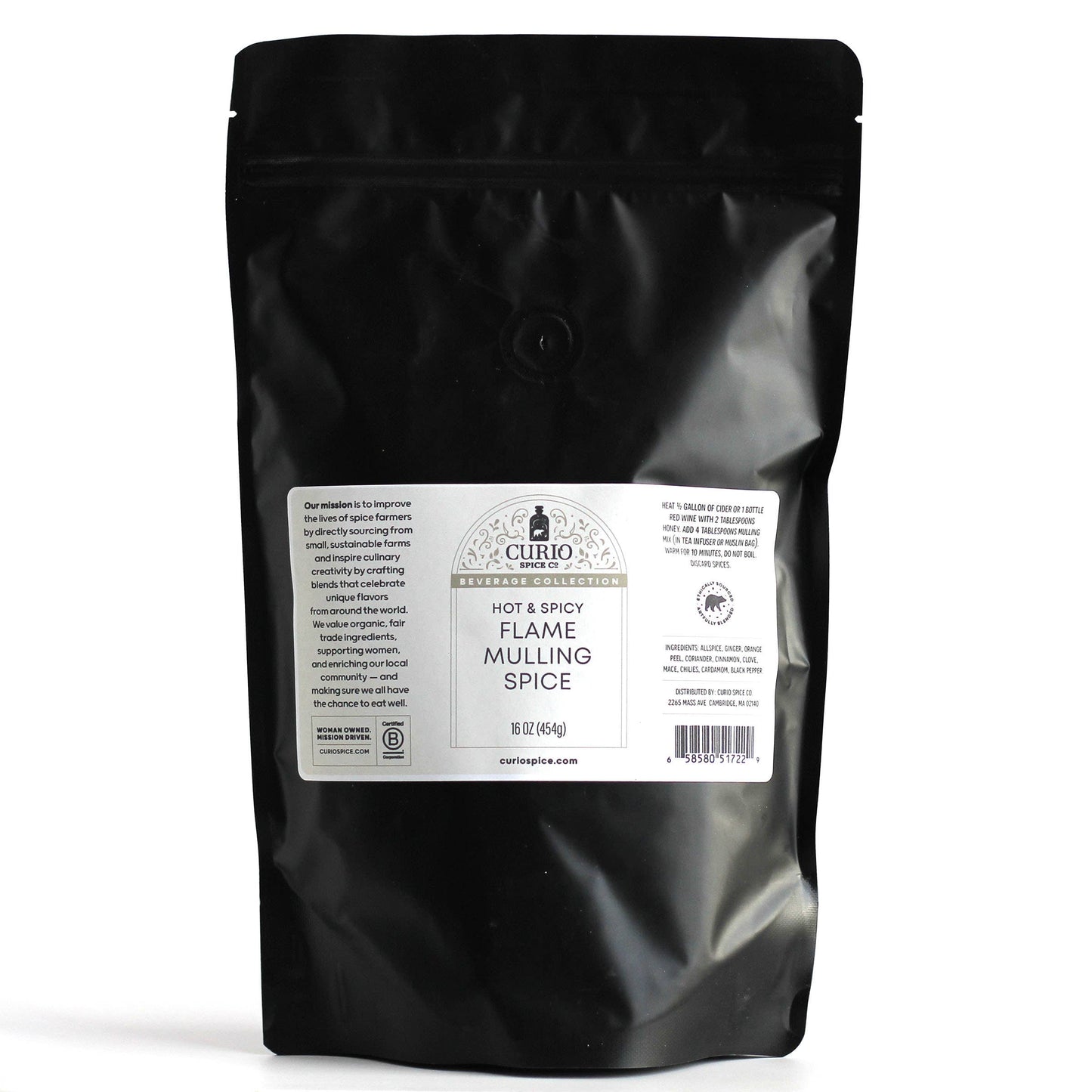 Curio Flame Mulling Kit Bulk Bag (16 oz) - 6 Pack Case