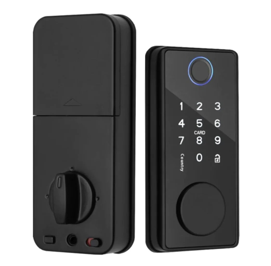 Style Loft Collection CyberSecure Wifi, Bluetooth, Fingerprint Keycode, and Keycard Door Locks