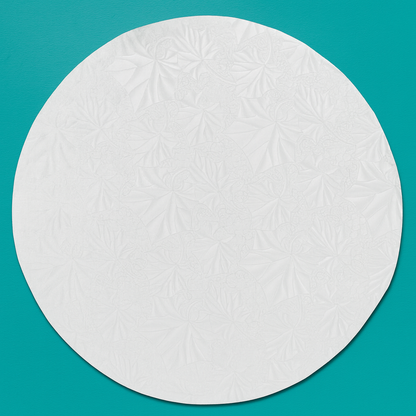 Cake Board - White Wrap - All Sizes