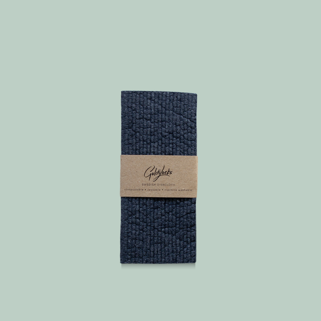 Goldilocks Goods Swedish Dishcloth: Solid Navy
