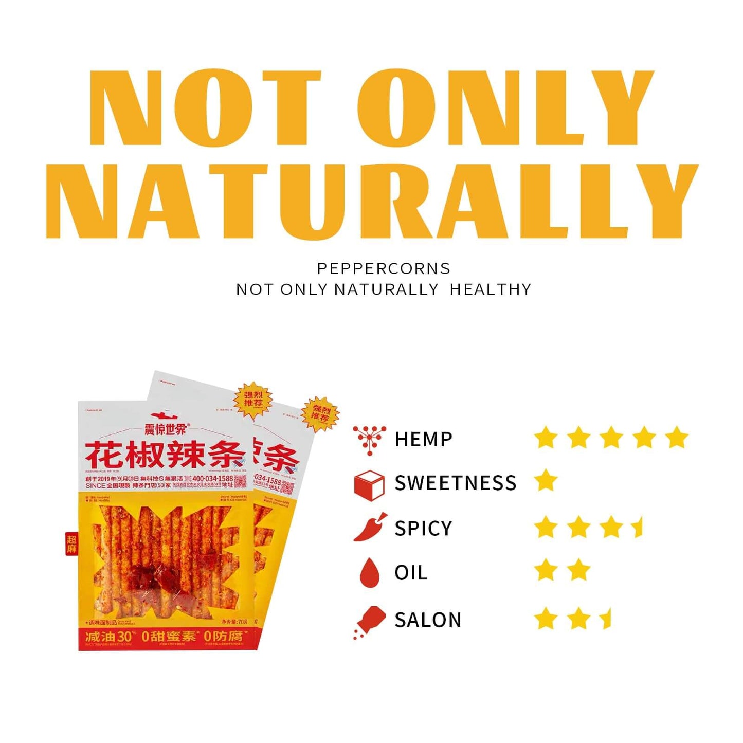 TikTok Viral - Chinese Latiao Spicy Gluten Strips, Authentic Vegan Snack 5.5oz | Wei Long
