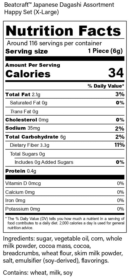 Beatcraft™ Japanese Dagashi Assortment Happy Set Pack (Regular)