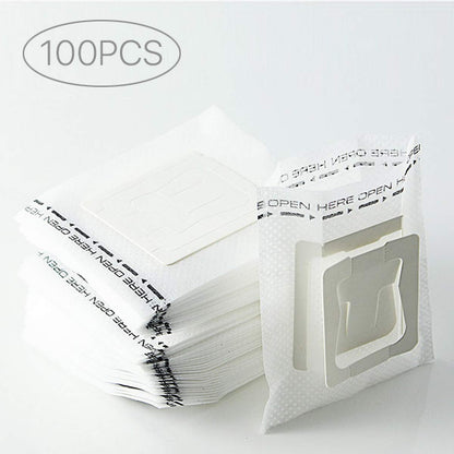 Ayevision 100Pcs Portable Coffee Filter Paper Bag