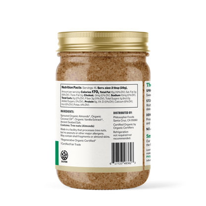 Crunchy Alchemy Sprouted Almond Butter