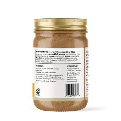 Naked Creamy Sprouted Almond Butter