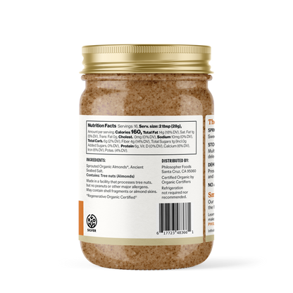 Naked Crunchy Sprouted Almond Butter
