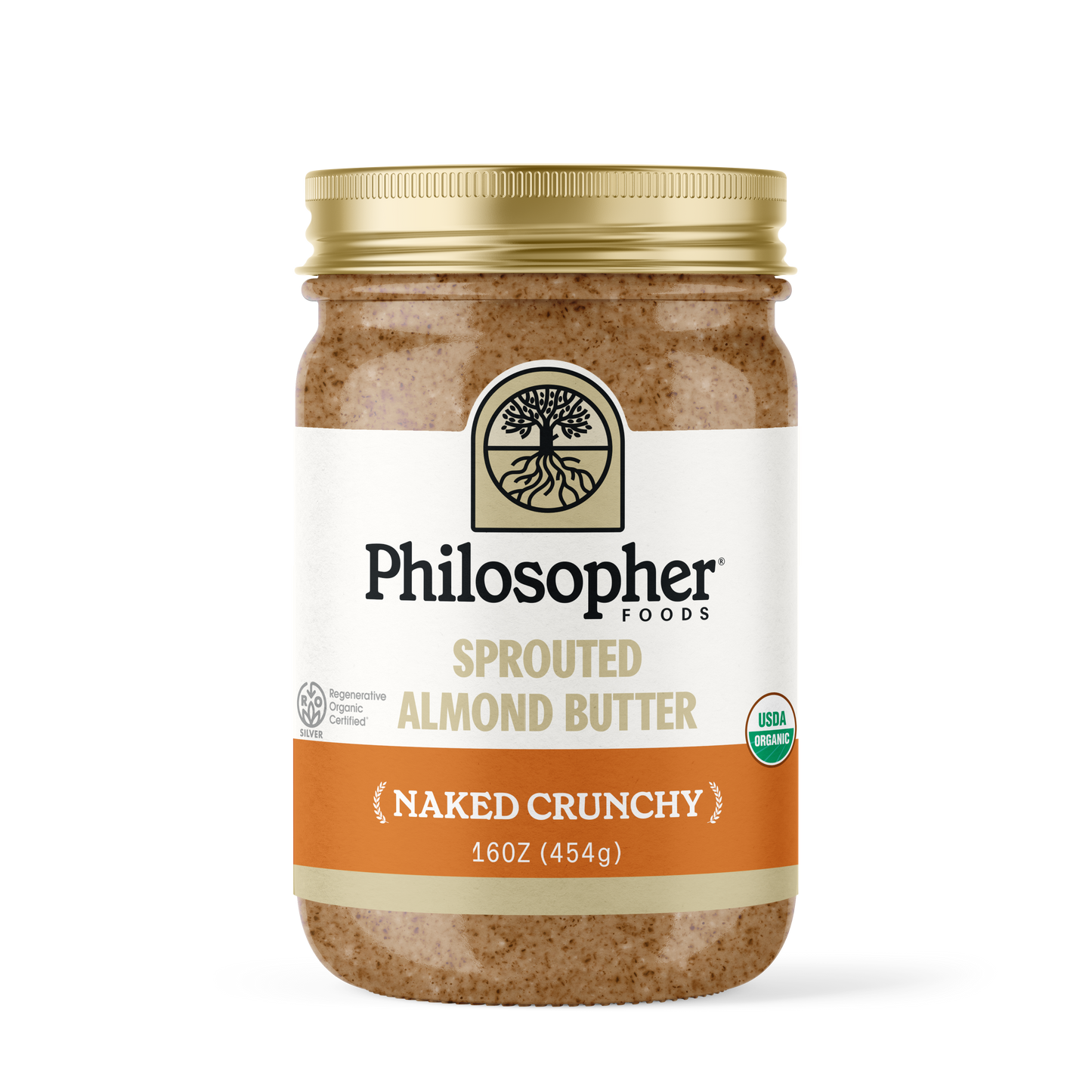 Naked Crunchy Sprouted Almond Butter