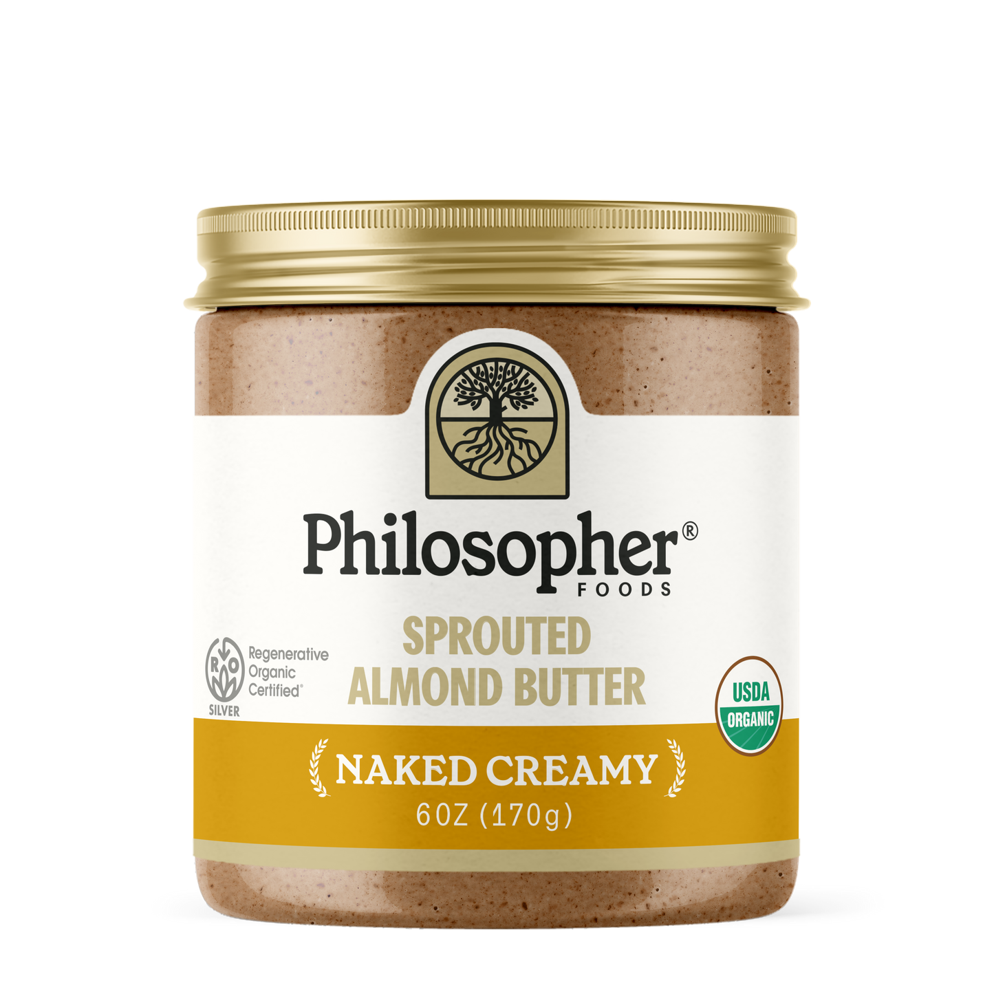 Naked Creamy Sprouted Almond Butter