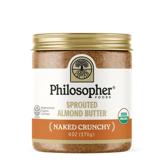 Naked Crunchy Sprouted Almond Butter