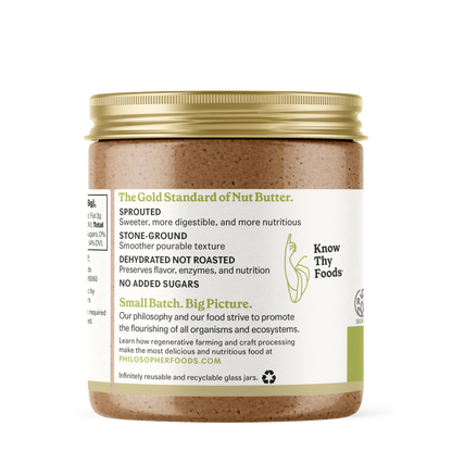 Creamy Alchemy Sprouted Almond Butter