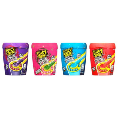 TikTok Viral - Juicy Drop Gummy Dip 'N Stix, Interactive Sour Candy 8-Pack | Sweet & Tangy Fun