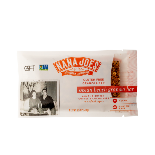 Nana Joes - 'Ocean Beach' Granola Bar w/ Almond Butter, Coffee & Cocoa Nibs (1.5OZ)