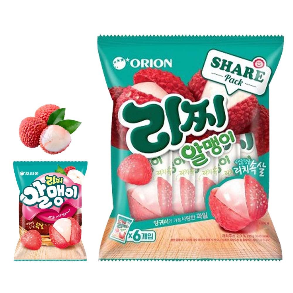 Viral on TikTok Korean Fruit Jelly Candy - 5 Flavor Mix - Chewy Gummy Snacks