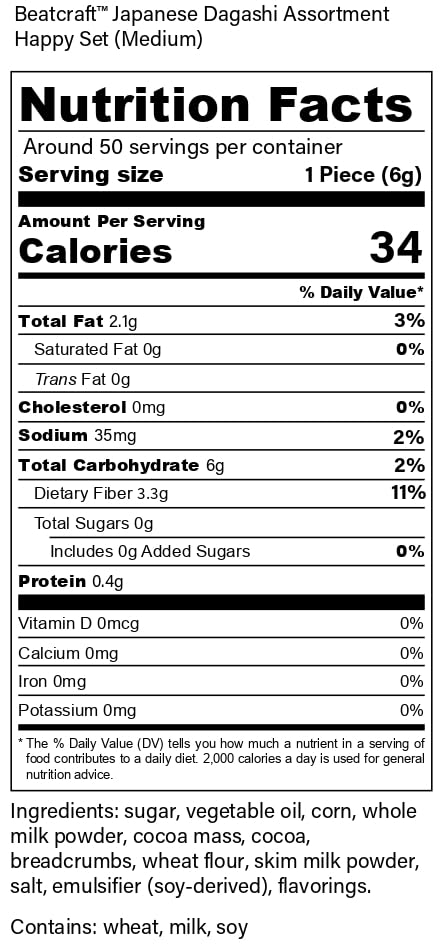 Beatcraft™ Japanese Dagashi Assortment Happy Set Pack (Regular)