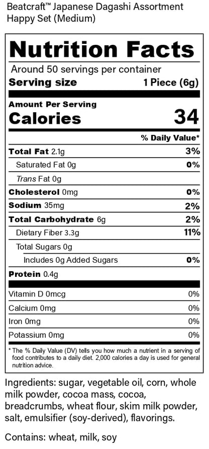 Beatcraft™ Japanese Dagashi Assortment Happy Set Pack (Regular)