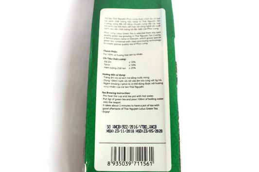 LOTUS tea - Green tea Thai Nguyen (400)