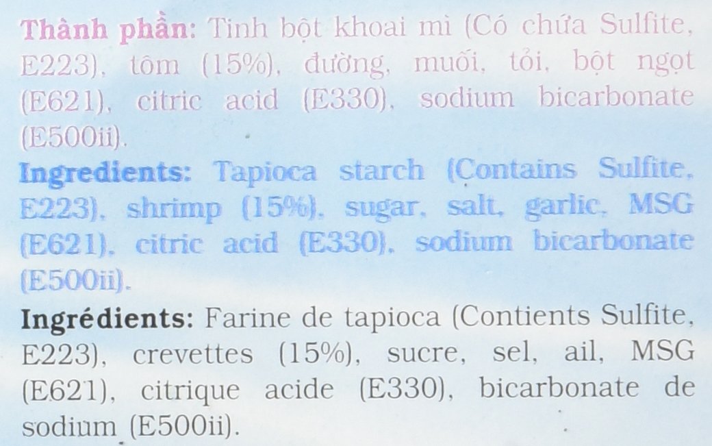 Sa Giang Prawn Cracker, 7 Oz - Banh Phong Tom