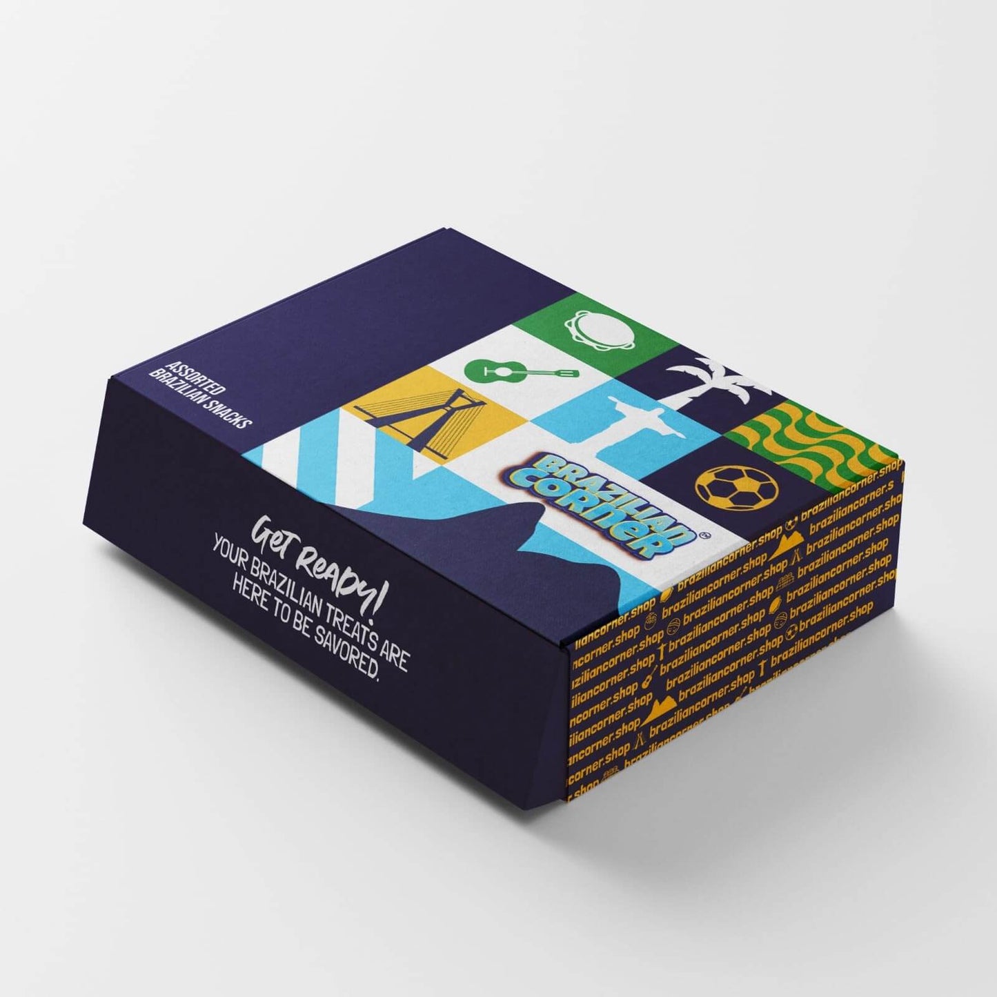 TikTok Viral Brazilian Candy Variety Box - 40 Authentic Treats & Chocolates