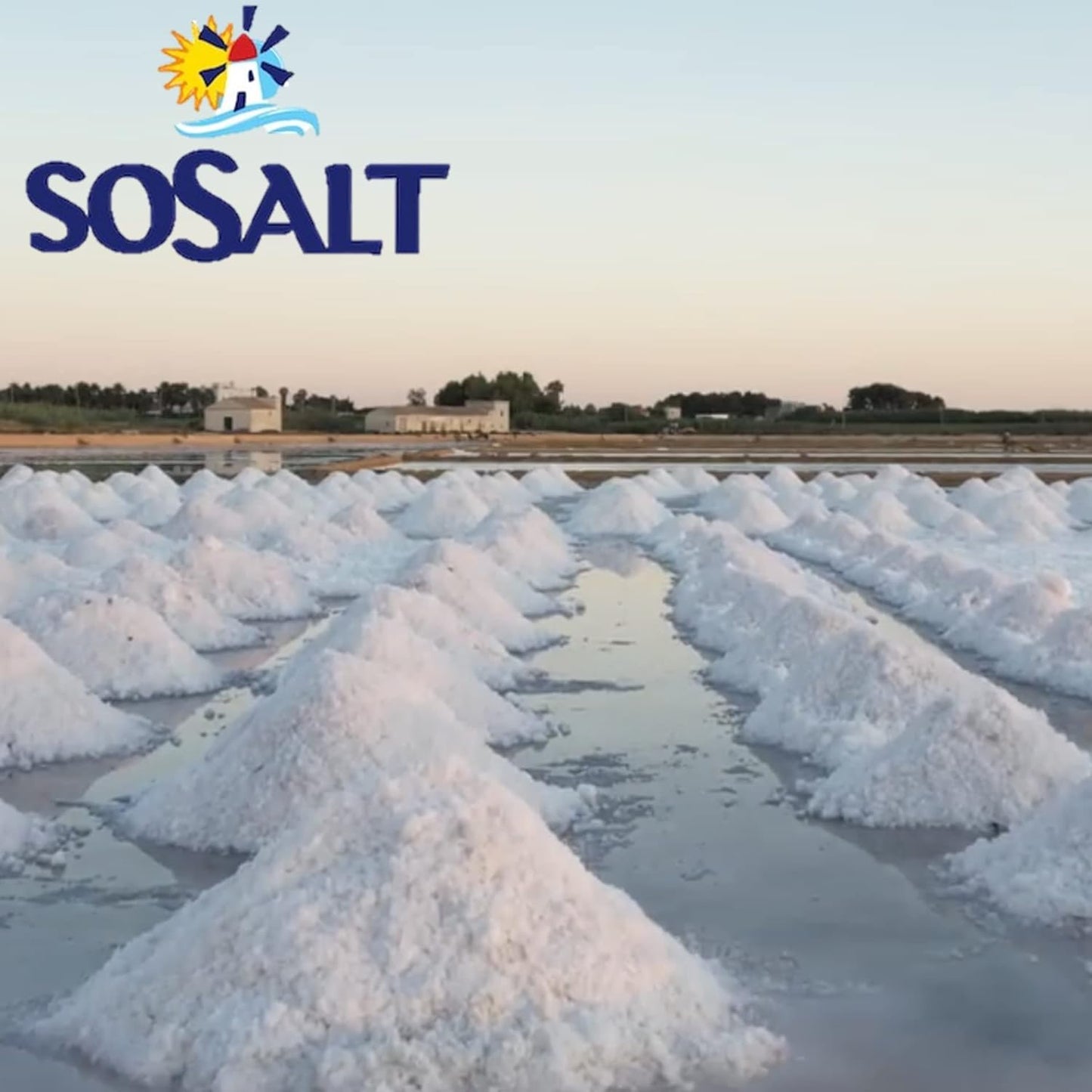 SoSalt, Fine Natural Sea Salt, Sicilian, 27.56 lb (12.5 kg)